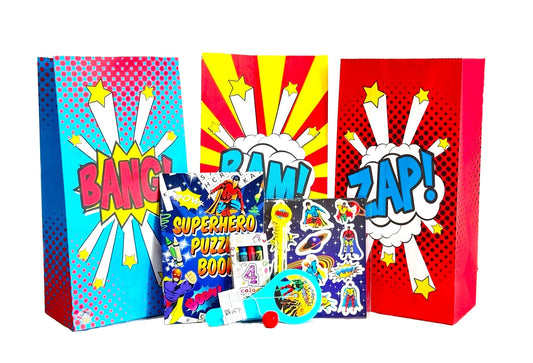 Superhero Pre-Filled Party Bags